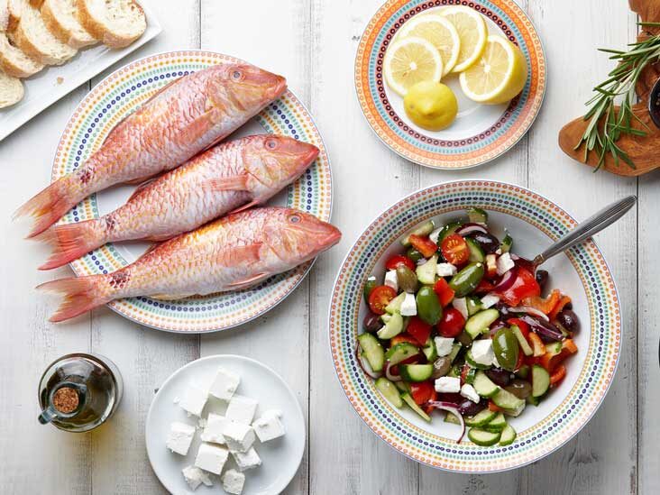 Средиземноморска диета меню за седмица